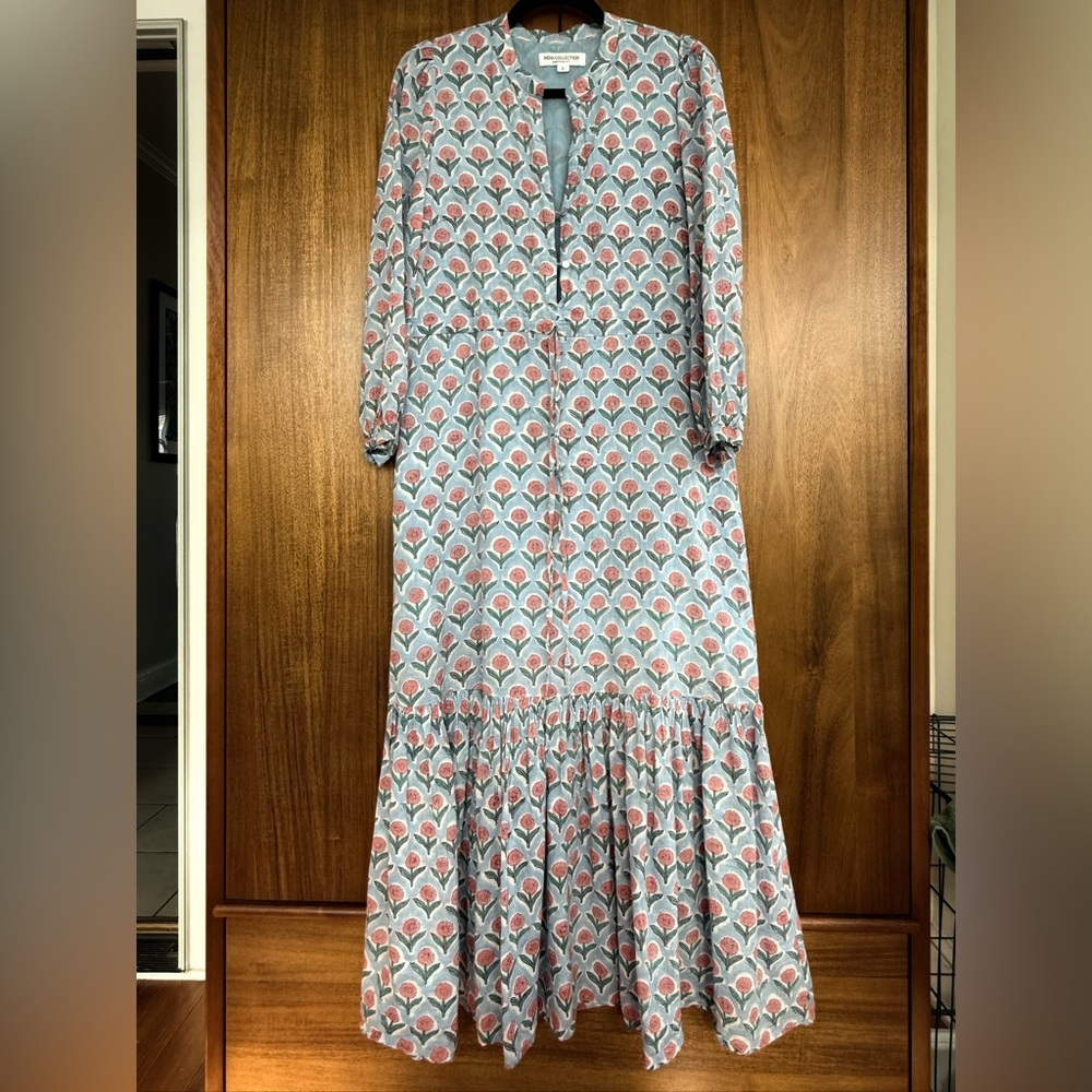 India Collection by Emerson Fry Block Print Dress
